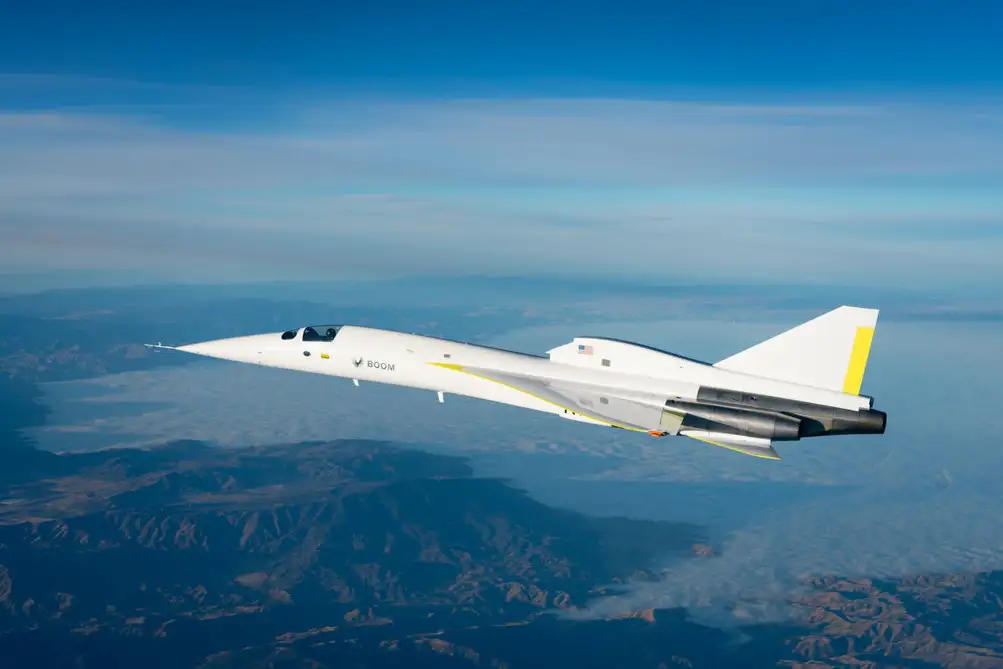 Experimental XB-1 aircraft goes supersonic for the first time