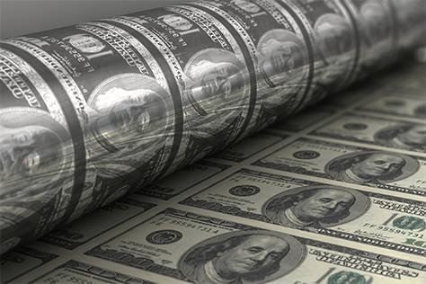 US dollar moves in a negative zone before inflation data